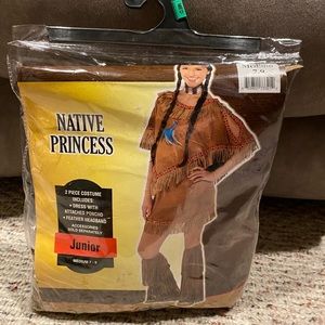 Native princess costume; junior medium.
